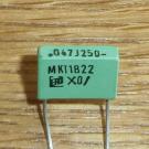 Kondensator 0,047 uF 250 V 5 % ( MKT 1822 )